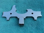 Gilroy Indian Vintage Headlight Mounting Bracket 66-096. Fixed Price $25.00.