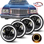 5.75 5-3/4" Led Headlight Hi/lo Beam Turn Singal Ford Ltd Thunderbird Torino. Fixed Price $82.56.
