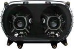 Cyron Road Glide Headlights 15-22 Black Illumination. Fixed Price $524.89.