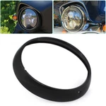 Black 7" Headlight Trim Fit For Harley Touring Electra Street Glide Bezel. Fixed Price $21.99.