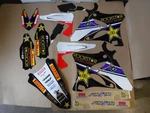 Flu Designs Otsff Team Rockstar Graphics Yamaha YZ125 YZ250 2006-2014 #71078. Fixed Price $49.99.