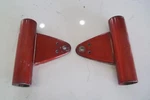 71-73 Yamaha Enduro Headlight Mounts Bracket Fork Ears AT1 CT1 DT1 RT1 Candy Red. Fixed Price $35.00.