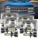 4PCS " Led Headlights Hi/lo Beam H4 Fit Chevrolet K1500 1988 1989 1990 1991. Fixed Price $149.88.