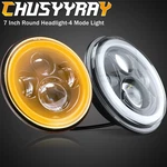 Pair Ford Deluxe 1939-1951 7" Inch Round Led Headlights Hi/lo Beam Lamp. Fixed Price $53.99.