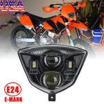 For Ktm 125 250 300 400 450 525 Excf 2005-2007 Led Head Lights With Drls. Fixed Price $65.00.
