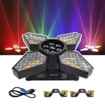 4 Arms Bee Eye Zoom Beam Dmx Stage Disco Show Bar Party Lighting. Fixed Price $336.95.