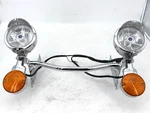 2001 Harley Touring Electra Glide Oem Front Turn Signal Indicators Aux Light Bar. Fixed Price $193.50.