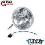 Drag Specialties DS280189 7" Headlight With Running. Fixed Price $64.43.