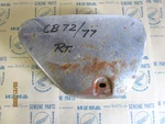 Honda CB77, CB72 Used Right Side Cover/air Cleaner 17231-268-020S. Fixed Price $43.50.