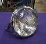 Harley Davidson Shovelhead Ironhead Zel SAE-HM-84 Chrome Headlamp. Fixed Price $49.99.