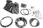 Drag Specialties L20-0629C 7" Nacelle Headlight Kit Chrome 1986-2015 Softtails. Fixed Price $496.03.