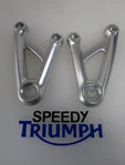 Triumph Thruxton 1200 Street Cup Speed Twin Headlight Brackets T2706304 /03. Fixed Price $87.39.