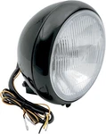 Drag Specialties L20-6084BE 7" Smooth Headlight Flst Black. Fixed Price $160.11.
