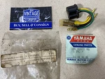Nos Yamaha Rd R5 Headlight Scoket Part # 246-84312-60-00 New .. Fixed Price $89.95.