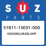 51811-15E01-000 Suzuki Housing,headlamp 5181115E01000, New Genuine Oem Part. Fixed Price $58.64.