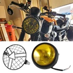 For Triumph Scrambler Bobber Retro 6.8" Headlight Fog Hi/lo W/ Mesh Grill. Fixed Price $36.50.