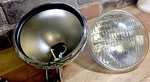 Harley Davidson Fxwg Chopper Headlight Assembly Mounting Shell W/ Bulb 67777-80. Fixed Price $34.95.