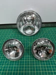 Oem Harley Davidson 7" Dual Halogen Headlight Fod Lights 67700064 H-d 68414-05A. Fixed Price $89.17.