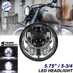 5-3/4'' 5.75'' Chrome Led Headlight High Low Beam For Harley-davidson Motorcycle. Fixed Price $30.99.
