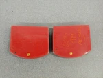 Nice Pair Used Original Genuine Porsche 914-6 Headlight Covers Lids #37. Fixed Price $75.00.