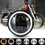 3/4" 5.75 Inch Led Headlight Hi/lo For Harley-davidson Dyna Wide Glide Fxdwg. Fixed Price $30.99.