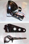 Black Side Mount Headlight Bracket Chopper Bobber Honda CB750 CB450 CB550 CB350. Fixed Price $12.00.
