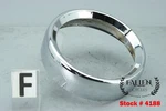 2003 Harley Road King Cvo 7" Headlight Trim Ring Bezel Fat Style Chrome #4188. Fixed Price $29.99.