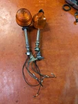 1980 Honda Hawk CB400T Oem Left Right Turn Signals Blinkers. Fixed Price $30.00.