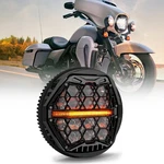 5.75 Inch Led Honeycomb Headlight Hi/lo Drl For Harley Dyna Street Bob Sportster. Fixed Price $90.98.
