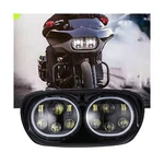Utviunct Road Glide 5-3/4" Dual Led Headlight 5.75 Inch Motorcycle Headlamp P.... Fixed Price $193.74.