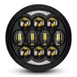 Dot Approved 80W 5-3/4" 5.75" Round Led Projection Headlight Compatible. Fixed Price $48.99.