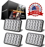 Faros Led 4X6 Con Haz Sellado Para Camiones, Tractores, Suv, Atv Y Utv Nuevo Us. Fixed Price $184.99.