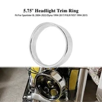 Chrome 5.75" Headlight Bezel Trim Ring Cover For Harley Softail Dyna Sportster. Fixed Price $28.99.