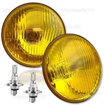 5-3/4" Halogen Stock Amber Yellow Glass Headlight Fog H4 60W Bulbs Pair. Fixed Price $56.89.