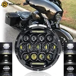 1PC 150W 7" Inch Led Headlight Drl Hi-lo For Harley Davidson & Indian Motorcycle. Fixed Price $30.99.
