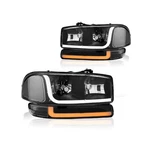 Led Drl Headlight, Headlights Assembly Kit Compatible With 1999-2007 Gmc Sier.... Fixed Price $143.80.