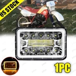 4X6" Inch Motorcycle Led Headlight Hi-lo Beam Drl For Honda XR250L XR650L XR650R. Fixed Price $25.98.