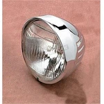 Drag 6 1/2" Springer-style Headlight W/ Visor And Grooves DS-280033. Fixed Price $134.11.