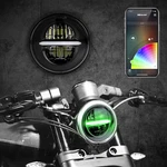 Black 5.75" Rgb Headlight For Motorcycle Xkchrome Smartphone App Controlled. Fixed Price $197.99.