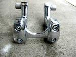 Harley 14-17 Fxdl Low Rider 4.5'' Risers To Use With Headlight Visor 67700192. Fixed Price $39.00.
