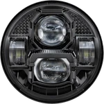 Pathfinder UV5B 3/4" Led Headlight Rugged Ultra View Black. Fixed Price $101.96.