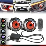 2X 3" Led Dynamic Devil Eyes Lights 12V Car Remote Control Headlight Retrofit. Fixed Price $31.88.