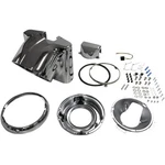Drag Specialties 2001-1481 7IN. Headlight Nacelle Kit Chrome. Fixed Price $496.03.
