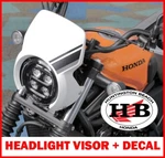 Oem Headlight Visor & Decal Kit 2023 2024 Honda SCL500 Scrambler 08R71-K3S-JA0. Fixed Price $130.90.
