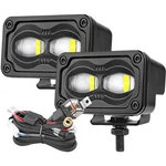 3" Dot Sae J583 White Led Lights Fog Pods Pair (set 2) Offroad & Wiring Kit. Fixed Price $79.95.