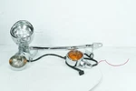 2010 Harley Softail Heritage Classic Front Turn Signal Indicators Aux Light Bar. Fixed Price $126.22.