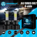 Ironwalls 2800W 360000LM Sides Led Headlight H4 9003 High/low Beams 6000K Bulb. Fixed Price $29.99.