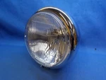 J&p Cycles 3100190. Nos 5 3/4" Bottom Mount Teardrop Headlight Assembly.. Fixed Price $29.95.