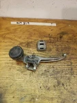 1973 Triumph T140V 750 Front Master Cylinder & Switch Cover. Fixed Price $35.00.