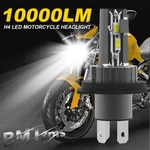 For Motorcycle Headlight H4 6500K Led Hi/lo Beam Front Bulb Super Bright. Fixed Price $14.99.
